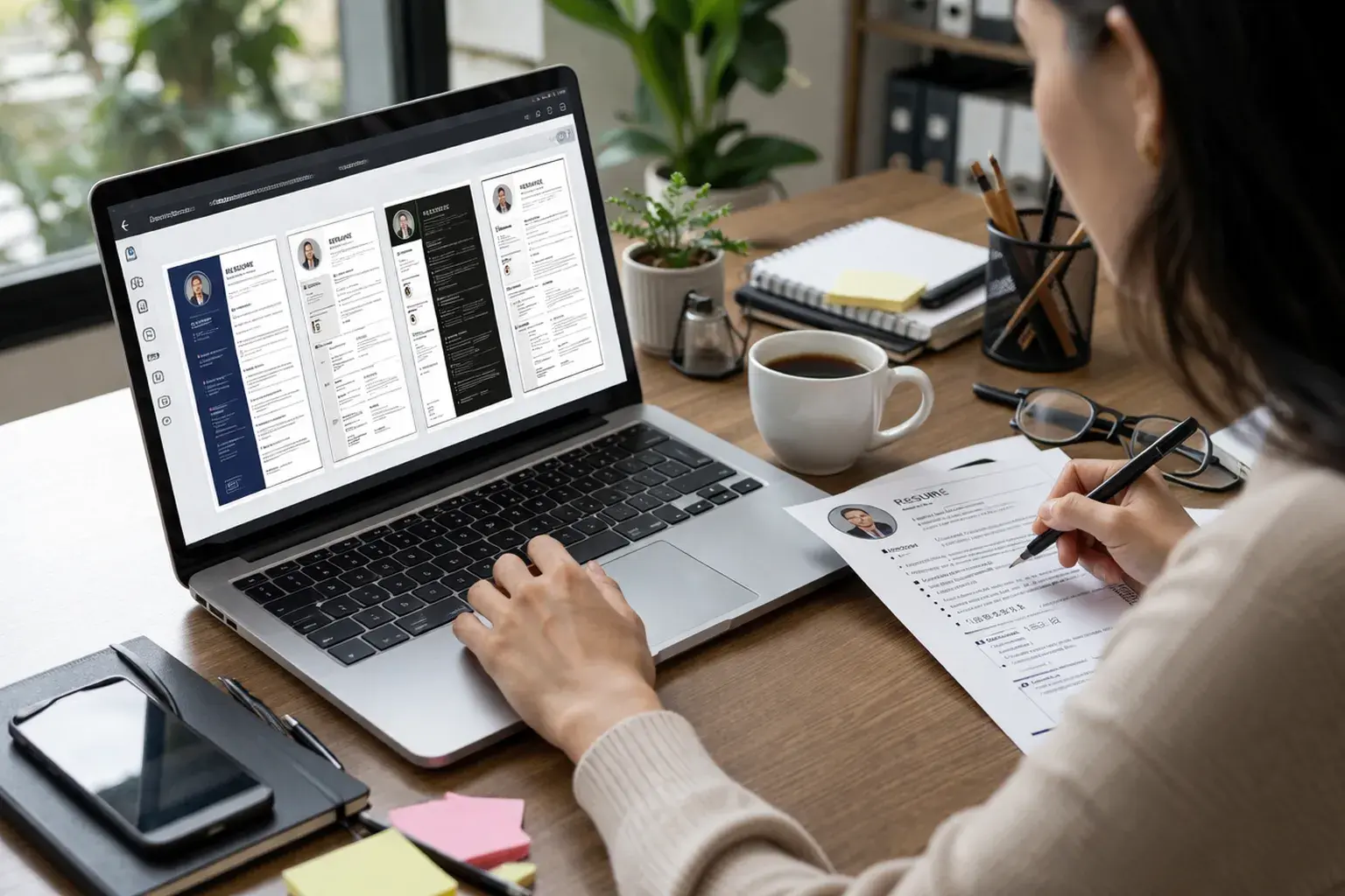 Free professional CV in five minutes